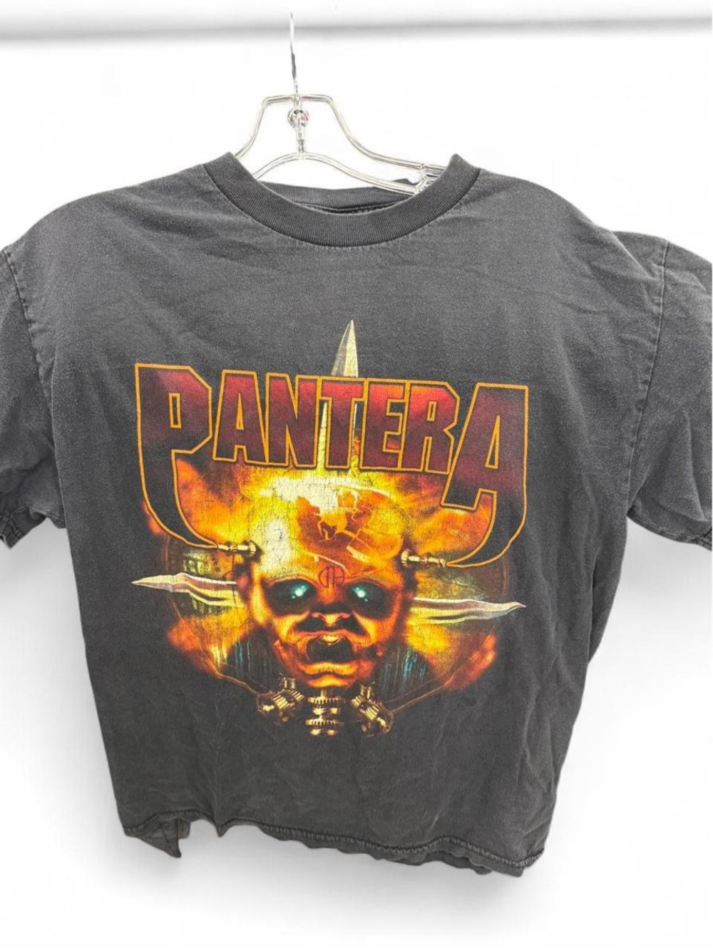 Vintage Pantera Metal Band Tee Cowboys From Hell Graphic y2k 2004 Faded Shirt